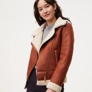 Loft Aviator jacket, NWT